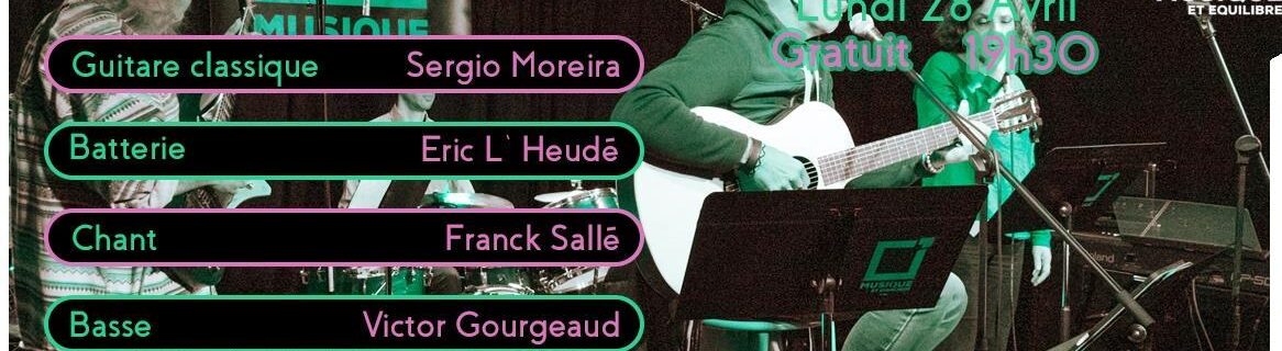 Orléans – LIVE – Guitare / Batterie / Basse / Piano